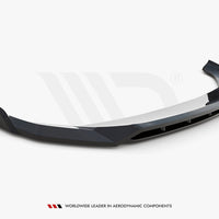 Maxton Design - FRONT SPLITTER V.1 AUDI SQ5 / Q5 S-LINE SUV / SPORTBACK MK2 FACELIFT