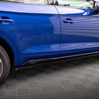 Maxton Design - SIDE SKIRTS DIFFUSERS AUDI SQ5 / Q5 S-LINE SUV / SPORTBACK MK2 FACELIFT