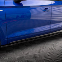 Maxton Design - SIDE SKIRTS DIFFUSERS AUDI SQ5 / Q5 S-LINE SUV / SPORTBACK MK2 FACELIFT