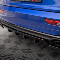 Maxton Design - CENTRAL REAR SPLITTER (VERTICAL BARS) AUDI Q5 S-LINE SUV MK2 FACELIFT