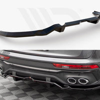 Maxton Design - CENTRAL REAR SPLITTER (VERTICAL BARS) AUDI SQ5 SPORTBACK MK2 FACELIFT