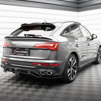 Maxton Design - CENTRAL REAR SPLITTER (VERTICAL BARS) AUDI SQ5 SPORTBACK MK2 FACELIFT