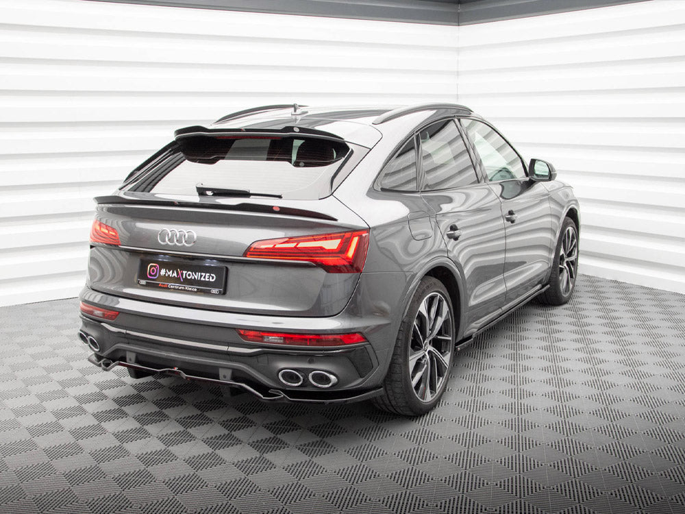 Maxton Design - Upper Spoiler CAP Audi SQ5 / Q5 S-Line Sportback Mk2 Facelift