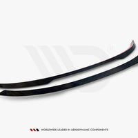 Maxton Design - Lower Spoiler CAP Audi SQ5 / Q5 S-Line Sportback Mk2 Facelift