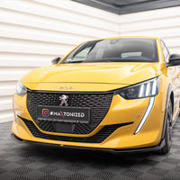 Maxton Design - FRONT SPLITTER V.2 PEUGEOT 208 GT MK2
