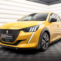 Maxton Design - FRONT SPLITTER V.1 + FLAPS PEUGEOT 208 GT MK2