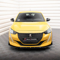 Maxton Design - FRONT SPLITTER V.1 + FLAPS PEUGEOT 208 GT MK2