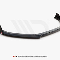 Maxton Design - FRONT SPLITTER V.1 + FLAPS PEUGEOT 208 GT MK2