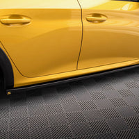 Maxton Design - SIDE SKIRTS DIFFUSERS PEUGEOT 208 GT MK2