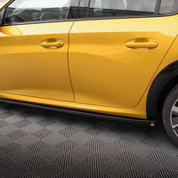 Maxton Design - SIDE SKIRTS DIFFUSERS PEUGEOT 208 GT MK2