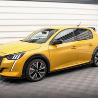 Maxton Design - SIDE SKIRTS DIFFUSERS + FLAPS PEUGEOT 208 GT MK2