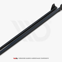 Maxton Design - SIDE SKIRTS DIFFUSERS + FLAPS PEUGEOT 208 GT MK2