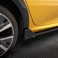 Maxton Design - SIDE SKIRTS DIFFUSERS + FLAPS PEUGEOT 208 GT MK2