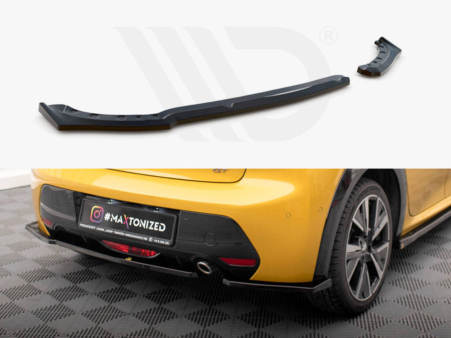 Maxton Design - REAR SIDE SPLITTERS PEUGEOT 208 GT MK2