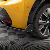 Maxton Design - REAR SIDE SPLITTERS V.1 + FLAPS PEUGEOT 208 GT MK2