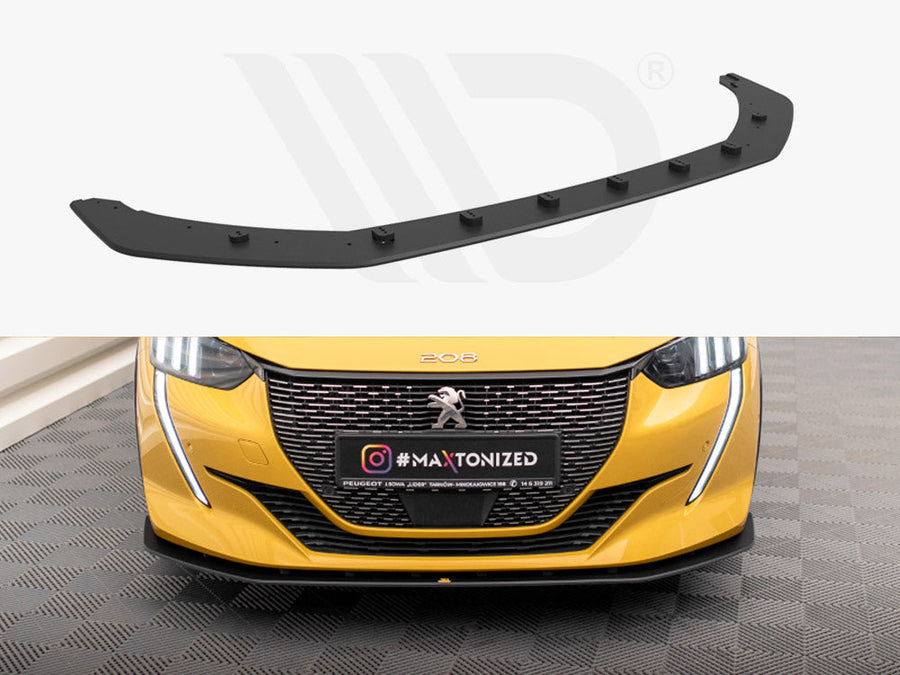 Maxton Design - STREET PRO FRONT SPLITTER PEUGEOT 208 GT MK2