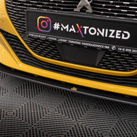 Maxton Design - STREET PRO FRONT SPLITTER PEUGEOT 208 GT MK2