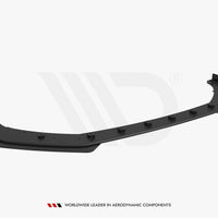 Maxton Design - STREET PRO FRONT SPLITTER + FLAPS PEUGEOT 208 GT MK2