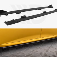 Maxton Design - STREET PRO SIDE SKIRTS DIFFUSERS + FLAPS PEUGEOT 208 GT MK2