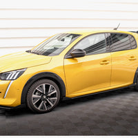 Maxton Design - STREET PRO SIDE SKIRTS DIFFUSERS + FLAPS PEUGEOT 208 GT MK2