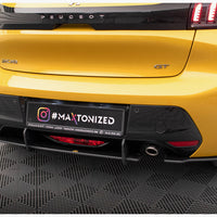 Maxton Design - STREET PRO REAR VALANCE + FLAPS PEUGEOT 208 GT MK2