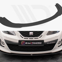 Maxton Design - STREET PRO FRONT SPLITTER SEAT IBIZA CUPRA SPORT COUPE MK4