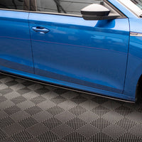 Maxton Design - SIDE SKIRTS SPLITTERS V1 SKODA OCTAVIA MK4 (2019-2024)