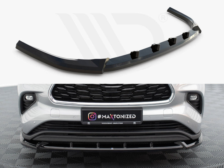 Maxton Design - FRONT SPLITTER TOYOTA HIGHLANDER MK4