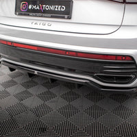 Maxton Design - CENTRAL REAR SPLITTER (VERTICAL BARS) VW TAIGO R-LINE MK1