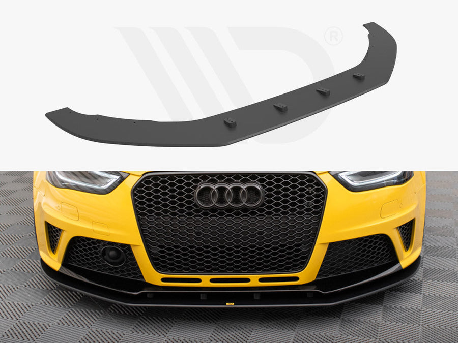 Maxton Design - STREET PRO FRONT SPLITTER AUDI RS4 B8
