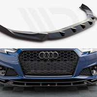 Maxton Design - FRONT SPLITTER V.1 AUDI A4 COMPETITION B9