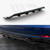Maxton Design - CENTRAL REAR SPLITTER (VERTICAL BARS) AUDI A4 COMPETITION B9
