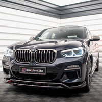 Maxton Design - FRONT SPLITTER V.2 BMW X4 M-PACK G02