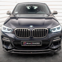 Maxton Design - FRONT SPLITTER V.2 BMW X4 M-PACK G02