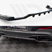 Maxton Design - CENTRAL REAR SPLITTER (VERTICAL BARS) V.2 BMW X4 M-PACK G02