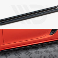 Maxton Design - SIDE SKIRTS DIFFUSERS PORSCHE 718 CAYMAN 982C