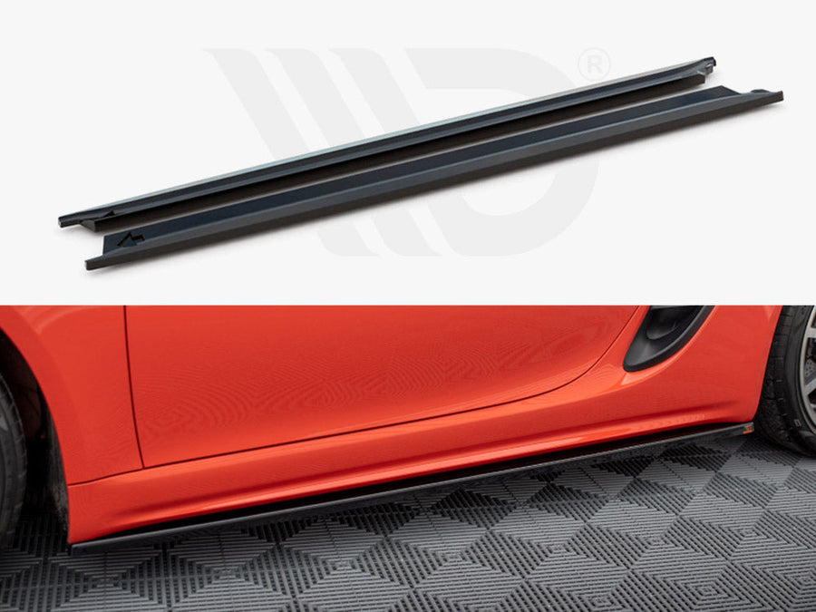 Maxton Design - SIDE SKIRTS DIFFUSERS PORSCHE 718 CAYMAN 982C