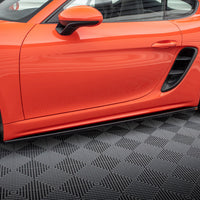 Maxton Design - SIDE SKIRTS DIFFUSERS PORSCHE 718 CAYMAN 982C