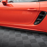 Maxton Design - SIDE SKIRTS DIFFUSERS PORSCHE 718 CAYMAN 982C