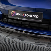 Maxton Design - FRONT SPLITTER V.1 PORSCHE PANAMERA E-HYBRID 971 FACELIFT