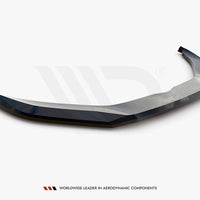 Maxton Design - FRONT SPLITTER V.1 PORSCHE PANAMERA E-HYBRID 971 FACELIFT