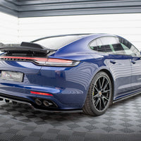 Maxton Design - CENTRAL REAR SPLITTER (VERTICAL BARS) PORSCHE PANAMERA E-HYBRID 971 FACELIFT