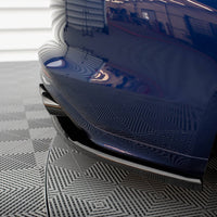 Maxton Design - CENTRAL REAR SPLITTER (VERTICAL BARS) PORSCHE PANAMERA E-HYBRID 971 FACELIFT