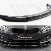 Maxton Design - FRONT SPLITTER V.2 BMW 4 GRAN COUPE F36