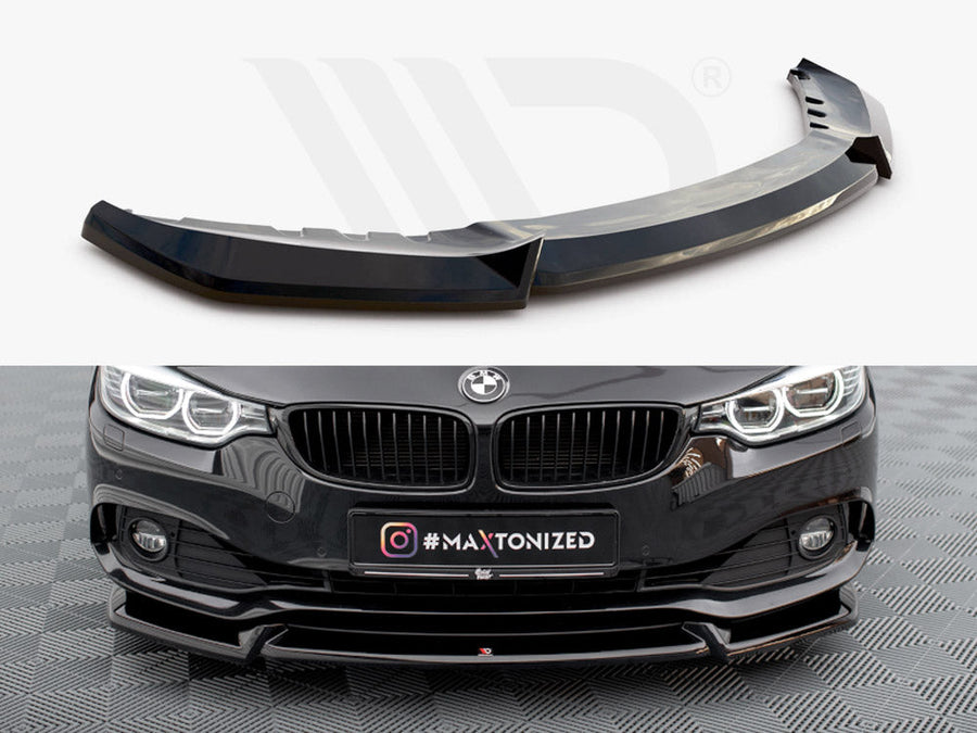 Maxton Design - FRONT SPLITTER V.2 BMW 4 GRAN COUPE F36