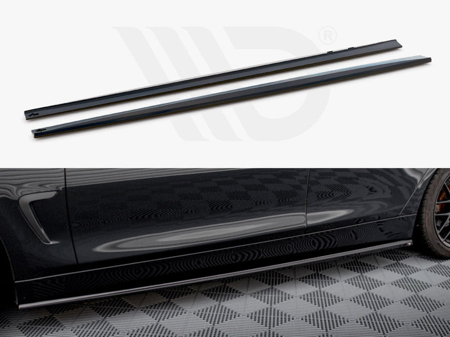 Maxton Design - Side Skirts Diffusers BMW 4 Coupe / Gran Coupe / Cabrio F32 / F36 / F33