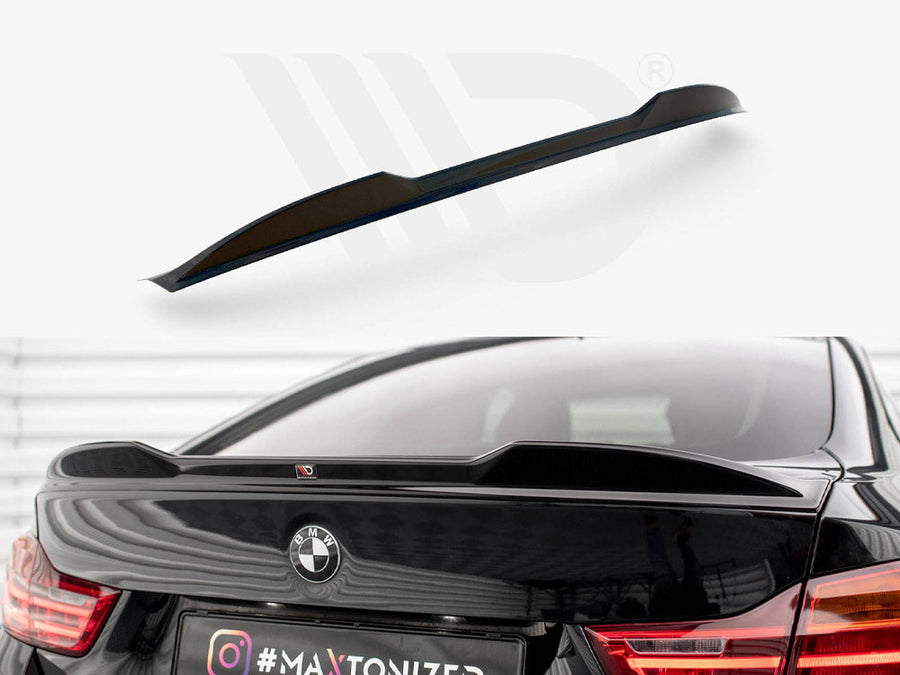 Maxton Design - SPOILER CAP 3D BMW 4 GRAN COUPE STANDARD / M-PACK F36