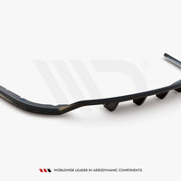 Maxton Design - CENTRAL REAR SPLITTER (VERTICAL BARS) BMW 4 GRAN COUPE F36