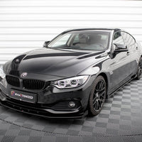 Maxton Design - STREET PRO FRONT SPLITTER + FLAPS BMW 4 GRAN COUPE F36