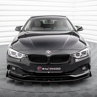 Maxton Design - STREET PRO FRONT SPLITTER + FLAPS BMW 4 GRAN COUPE F36